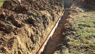 Копка траншей для водопровода в Комсомольске-на-Амуре: цена за метр от 952 руб.